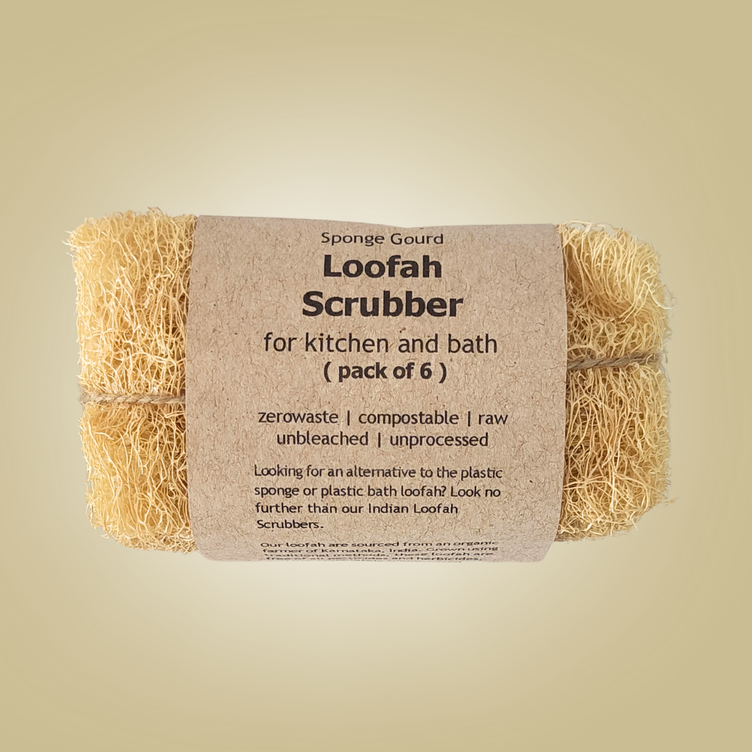 Loofah Scrubber - Pack of 6